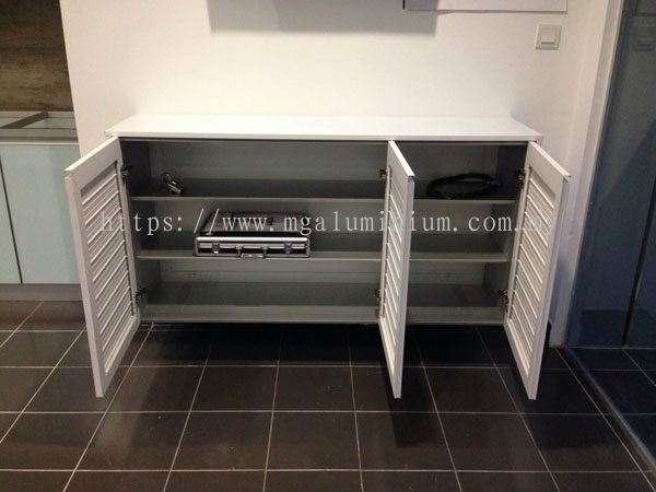Aluminium Shoe Cabinet